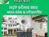 PHÂN BIỆT HỢP ĐỒNG MUA BÁN VS HỢP ĐỒNG ỦY QUYỀN