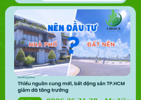 Thiếu nguồn cung mới, bất động sản TP.HCM giảm đà tăng trưởng