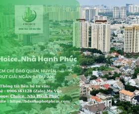 TP.HCM chỉ đạo quận, huyện gấp rút giải ngân 94 dự án 
