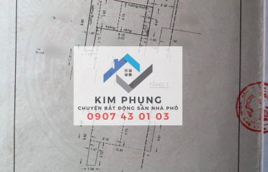 CHỦ CẦN BÁN GẤP NHÀ PHỐ CMT8 - 2 MẶT TIỀN - QUẬN 3 - 2 TẦNG BTCT - 51M2 - 5TỶ2