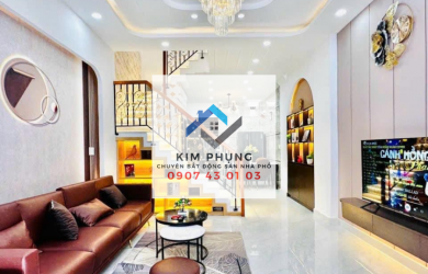 BÁN NHÀ PHỐ HẺM XE HƠI ĐỖ CỬA - TẶNG FULL NỘI THẤT 